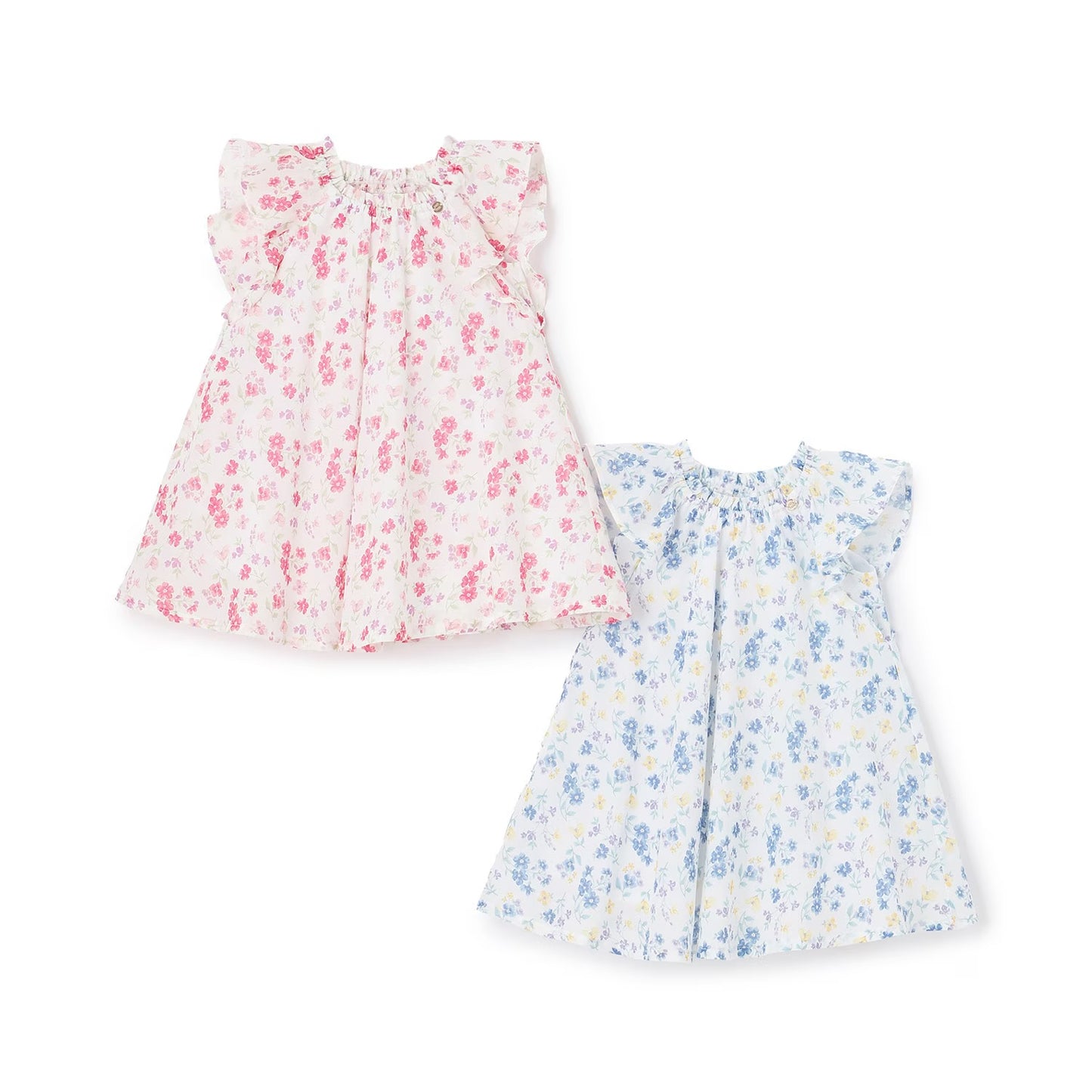 日本童裝 pe#main 碎花連身裙 80-130cm 女童款 初生嬰兒 夏季 DRESSES