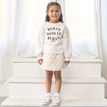 日本童裝 Ly# mine 絎縫夾棉裙褲 100-150cm 女童款 冬季 PANTS