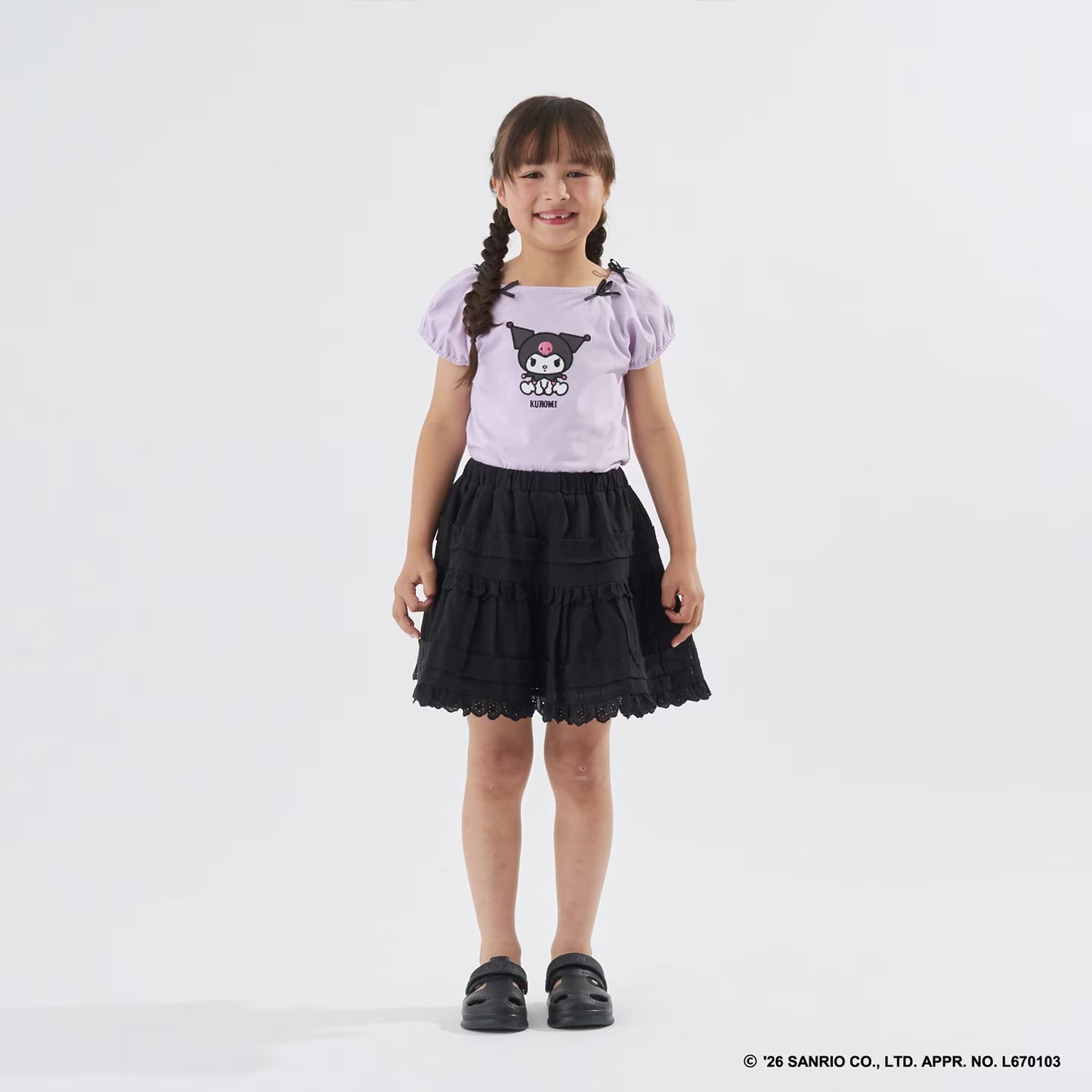 Japanese children's clothing Ly# mine tank top and shorts set 100-150cm girls summer TOPS PANTS 