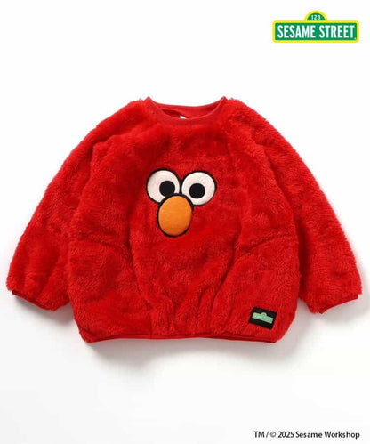 日本童裝 BREEZE x Sesame Street 毛毛上衣 80-140cm 男童款/女童款 冬季 TOPS