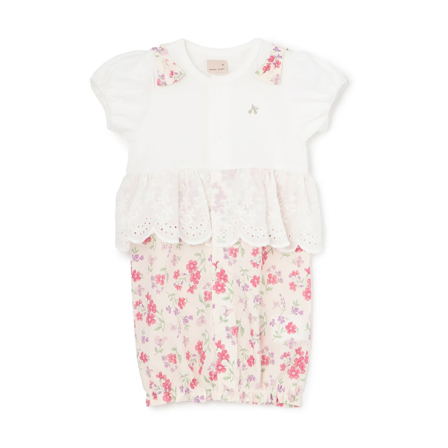 日本童裝 pe#main 2Way 連衣 50-70cm 女童款 初生嬰兒 夏季 Jumpsuit