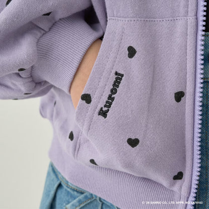 日本童裝 Ly# mine x Sanrio 花邊口袋衛衣外套 90-140cm 女童款 秋季 OUTERWEAR