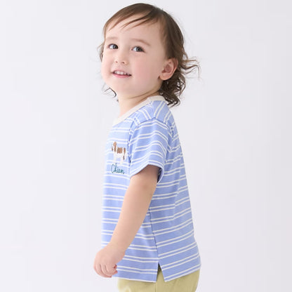 日本童裝 pe#main 各款圖案短袖上衣 80-130cm 男童款 夏季 TOPS
