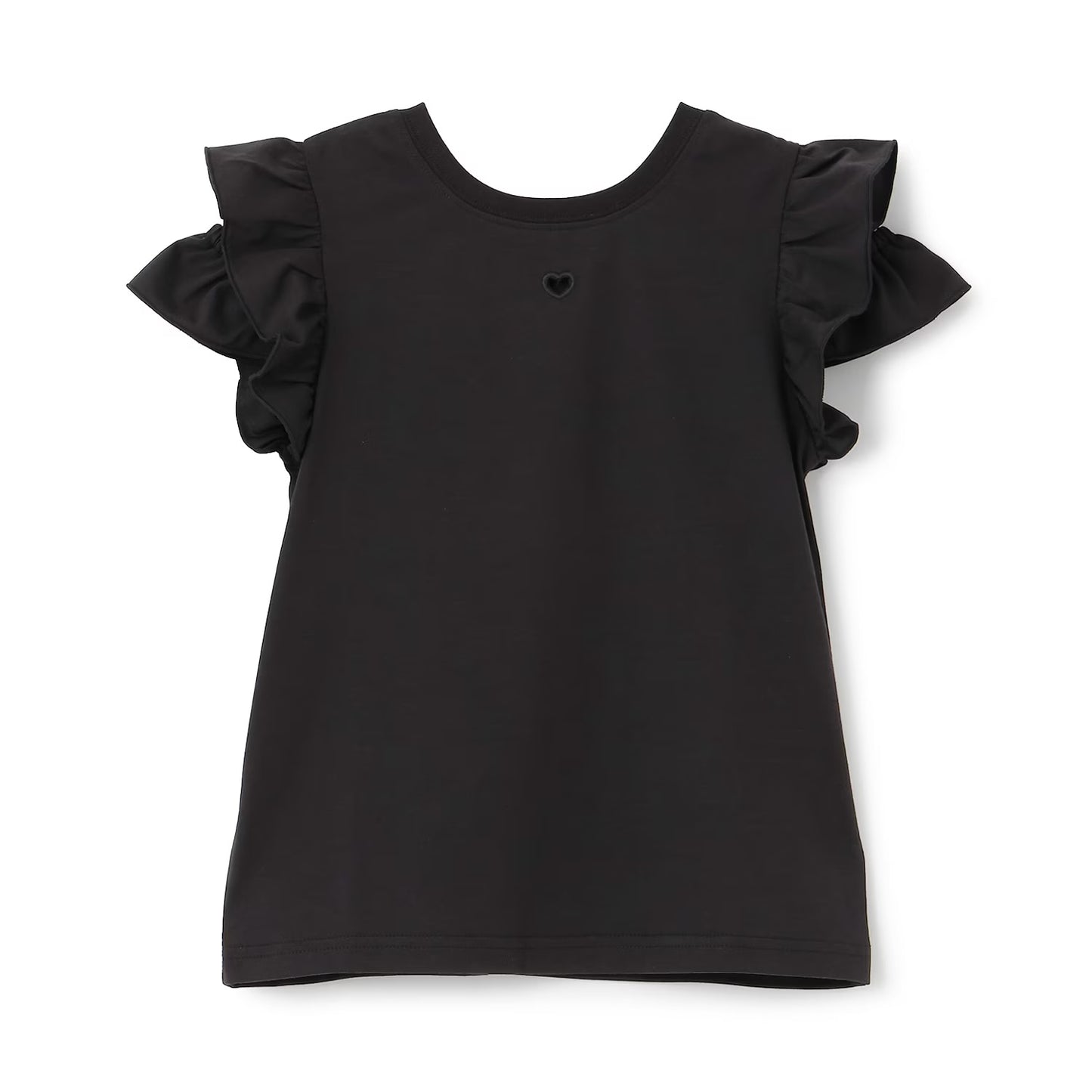 日本童裝 Ly# mine 2Way 前後兩著 隔熱布料 防UV 小飛袖上衣 100-140cm 女童款 夏季 TOPS