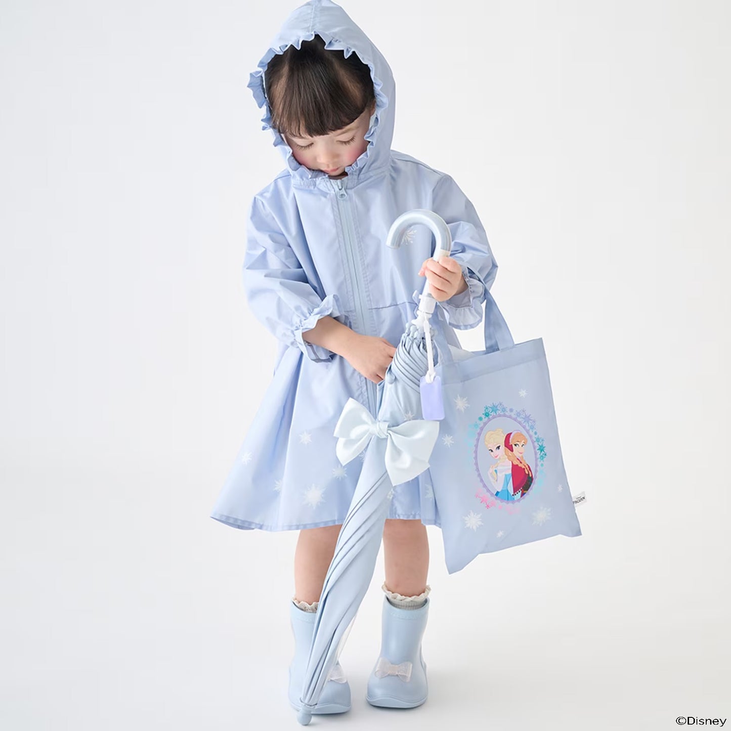 日本直送 pe#main x【Disney】雨傘 50cm 下雨天系列