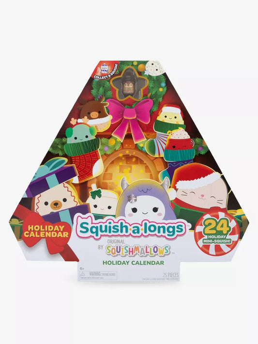 日英美直送 SQUISHMALLOWS Squishalongs Advent Calendar 聖誕倒數日曆 大人款 聖誕快樂特輯 不參與$900免運 滿$900可加$25免運到順豐站/智能櫃 Christmas Advent Calendars 2026