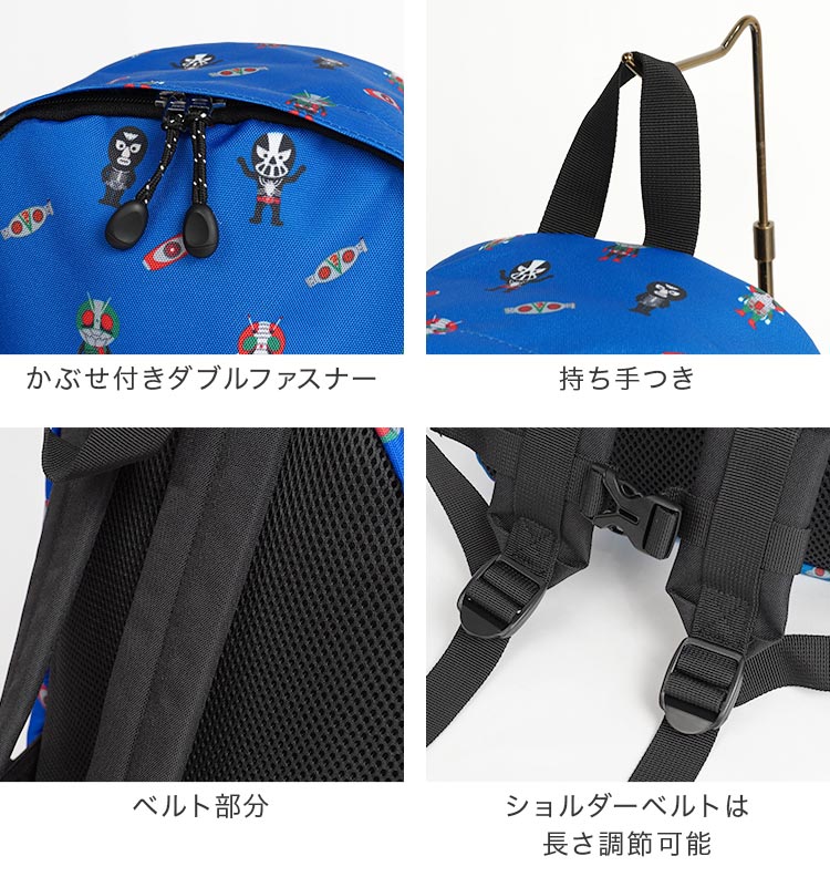 OCEAN &amp; GROUND Stain-Resistant and Water-Resistant Candy Colorblock Backpack (XS-M) Direct from Japan