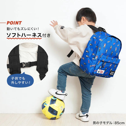 OCEAN &amp; GROUND Stain-Resistant and Water-Resistant Candy Colorblock Backpack (XS-M) Direct from Japan