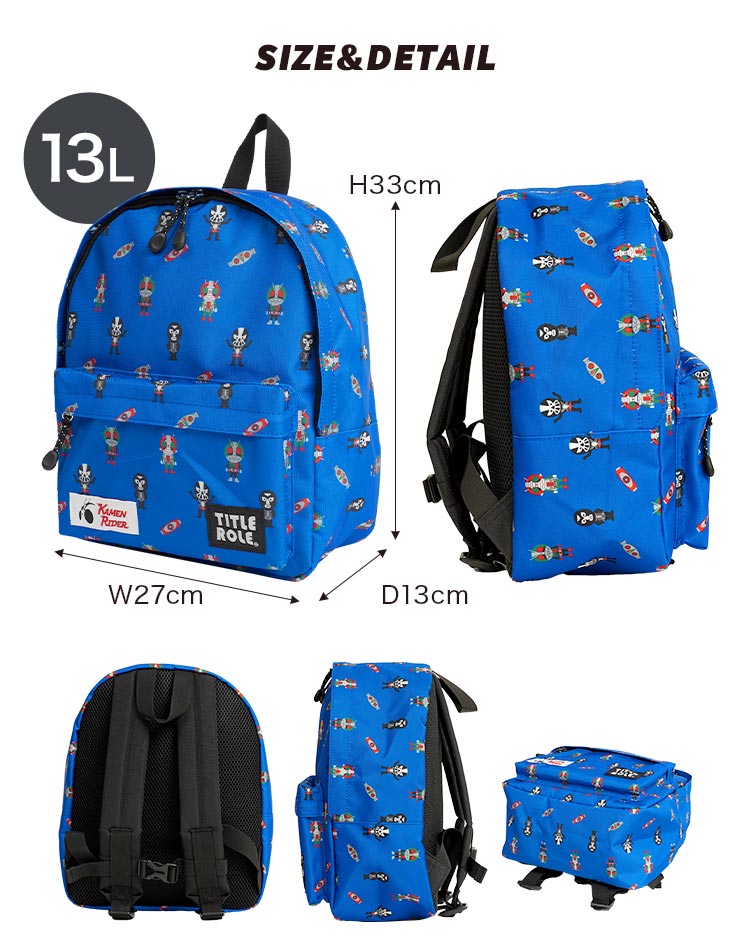 OCEAN &amp; GROUND Stain-Resistant and Water-Resistant Candy Colorblock Backpack (XS-M) Direct from Japan