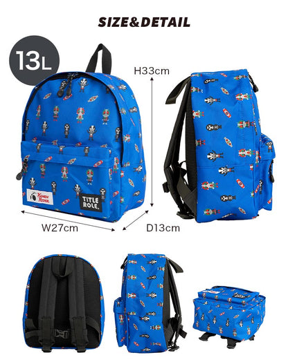 OCEAN &amp; GROUND Stain-Resistant and Water-Resistant Candy Colorblock Backpack (XS-M) Direct from Japan