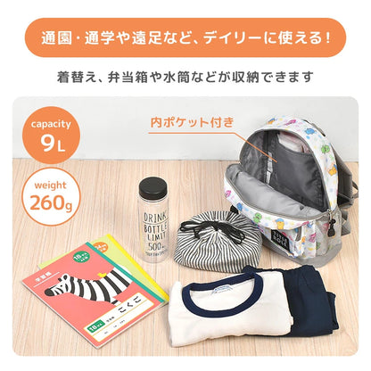 OCEAN &amp; GROUND Stain-Resistant and Water-Resistant Candy Colorblock Backpack (XS-M) Direct from Japan