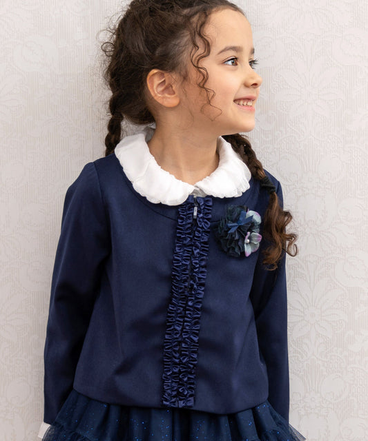 Japanese children's clothing panpantutu dress short jacket 100-130cm girls summer outerwear interview / banquet / performance 