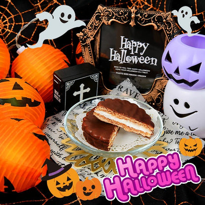 ‼️6/10晚上12點截單‼️日本直送 森永製菓 香草口味天使派 Halloween限定零食 Halloween攪鬼特輯 萬聖節