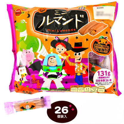 ‼️6/10晚上12點截單‼️日本直送 北日本 迪士尼迷你可麗餅捲 Halloween限定零食 Halloween攪鬼特輯 萬聖節