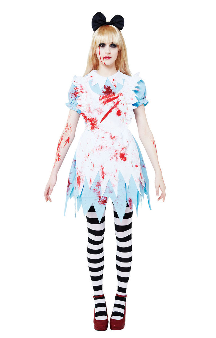 日本直送 血腥愛麗絲 Alice Free Size 大人款 萬聖節 Cosplay服裝 Halloween攪鬼特輯