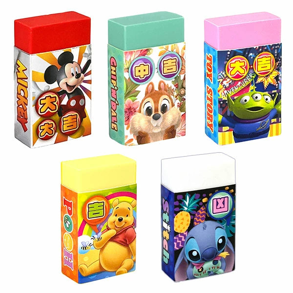 日本直送 開運Disney擦膠抽獎箱 30人分 Party 抽獎箱/抽獎板 中秋節/萬聖節