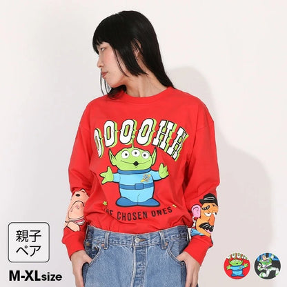 Japanese BDL x Disney parent-child print tops (80-150cm) for boys and girls (summer TOPS) 