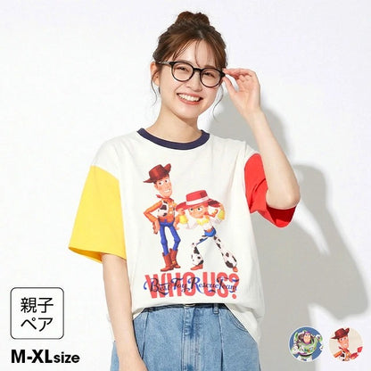Japanese BDL x Disney parent-child print tops (80-150cm) for boys and girls (summer TOPS) 