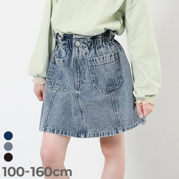 日本童裝 dev!rock 牛仔短裙 100-160cm 女童款 SKIRTS 夏季