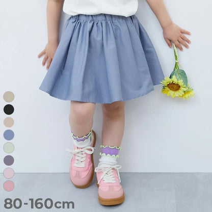 日本童裝 dev!rock 柔軟休閒短裙 80-160cm 女童款 夏季 SKIRTS