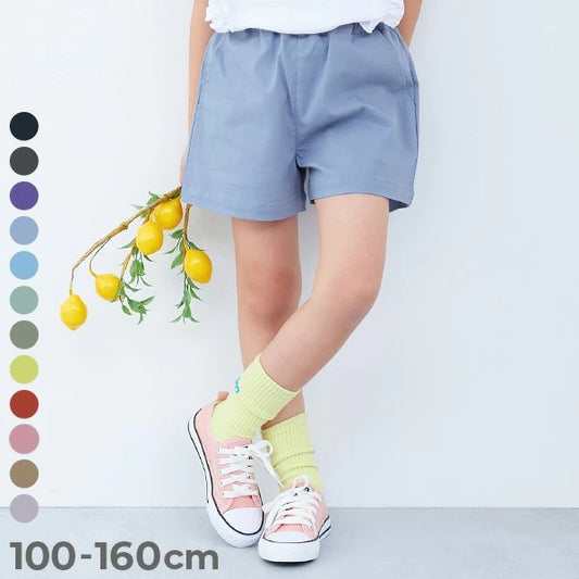 日本童裝 dev!rock 斜紋短褲 100-160cm 女童款 夏季 PANTS