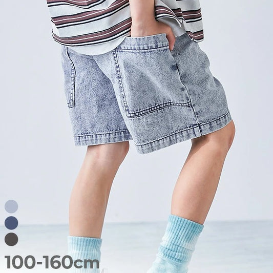 日本童裝 dev!rock 牛仔短褲 100-160cm 男童款/女童款 PANTS 夏季