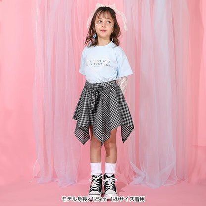 Japanese BDL x Disney parent-child print tops (80-150cm) for boys and girls (summer TOPS) 