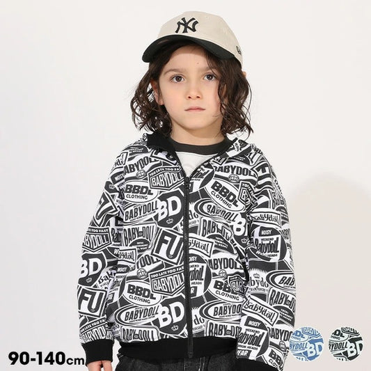 Japanese BDL x Disney parent-child print tops (80-150cm) for boys and girls (summer TOPS) 