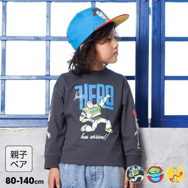 Japanese BDL x Disney parent-child print tops (80-150cm) for boys and girls (summer TOPS) 