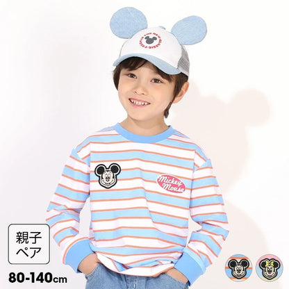 Japanese BDL x Disney parent-child print tops (80-150cm) for boys and girls (summer TOPS) 