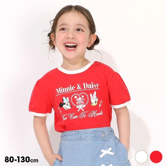 Japanese BDL x Disney parent-child print tops (80-150cm) for boys and girls (summer TOPS) 
