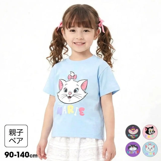 日本童裝 BDL x Disney 親子裝 Cheshire Cat印花上衣 90-140cm 男童款/女童款 夏季 TOPS