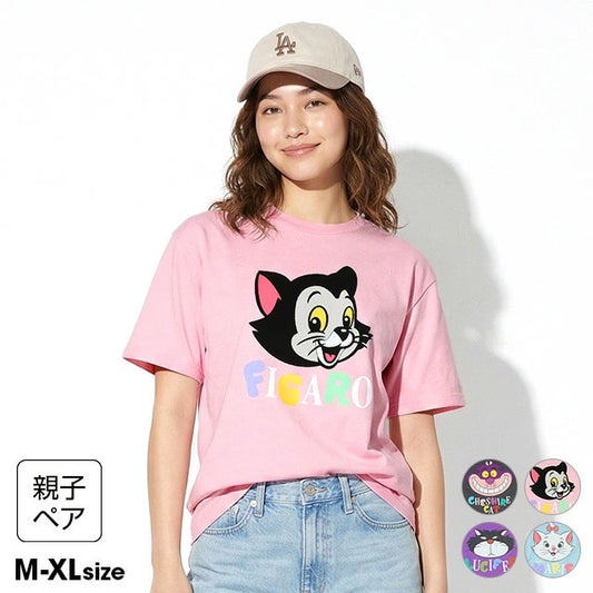 日本童裝 BDL x Disney 親子裝 Cheshire Cat印花上衣 M-XL 大人款 男童款/女童款 夏季 TOPS