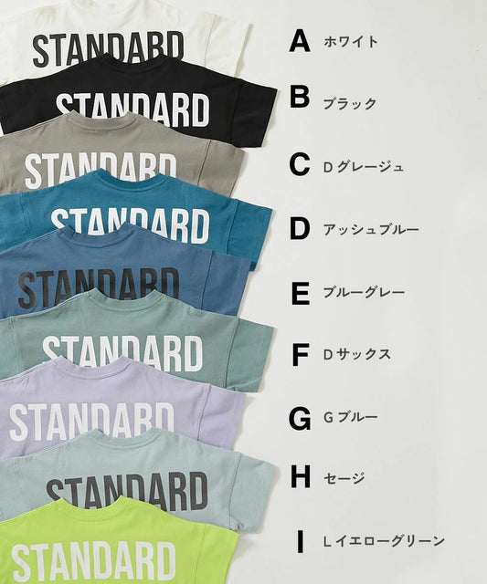 日本童裝 dev!rock 耐穿 耐洗不易變形 字母印花短袖上衣 80-160cm 男童款/女童款 TOPS 夏季