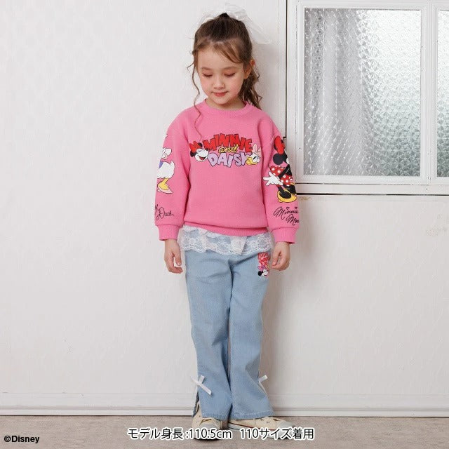 Japanese BDL x Disney parent-child print tops (80-150cm) for boys and girls (summer TOPS) 