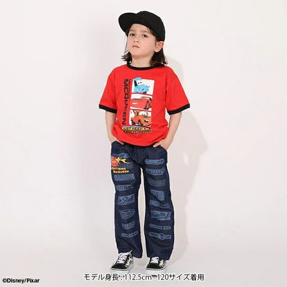 Japanese BDL x Disney parent-child print tops (80-150cm) for boys and girls (summer TOPS) 