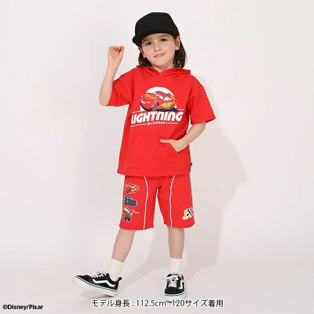 日本童裝 BDL x Disney Cars印花短褲 90-130cm 男童款 夏季 PANTS