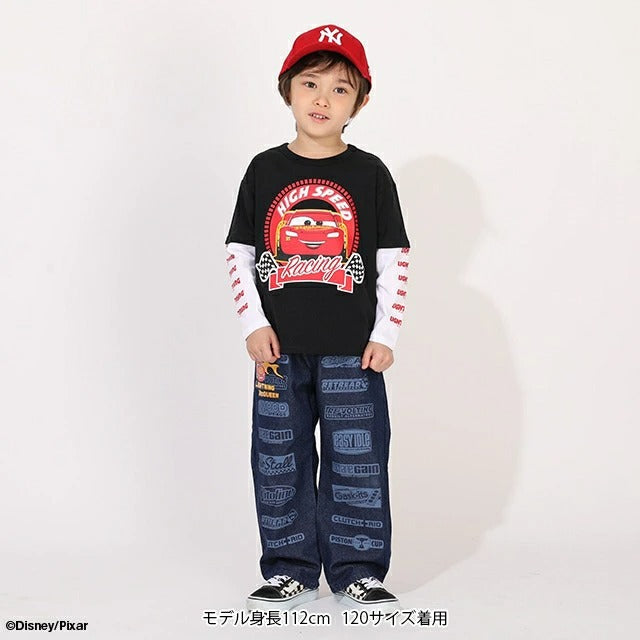 Japanese BDL x Disney parent-child print tops (80-150cm) for boys and girls (summer TOPS) 