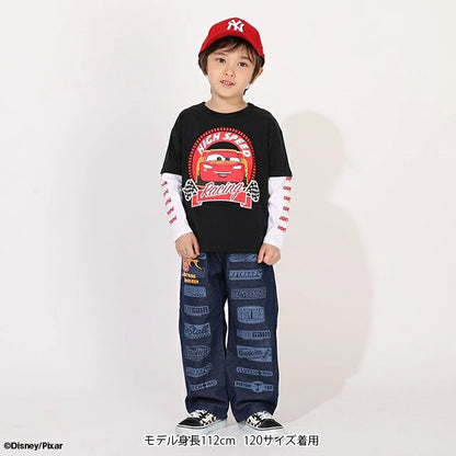 Japanese BDL x Disney parent-child print tops (80-150cm) for boys and girls (summer TOPS) 