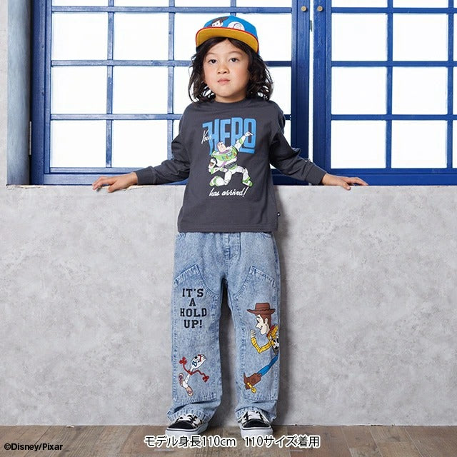 Japanese BDL x Disney parent-child print tops (80-150cm) for boys and girls (summer TOPS) 