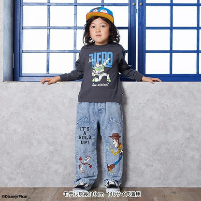 Japanese BDL x Disney parent-child print tops (80-150cm) for boys and girls (summer TOPS) 