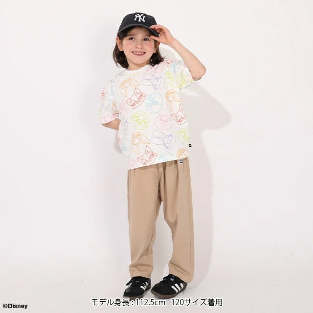 Japanese BDL x Disney parent-child print tops (80-150cm) for boys and girls (summer TOPS) 