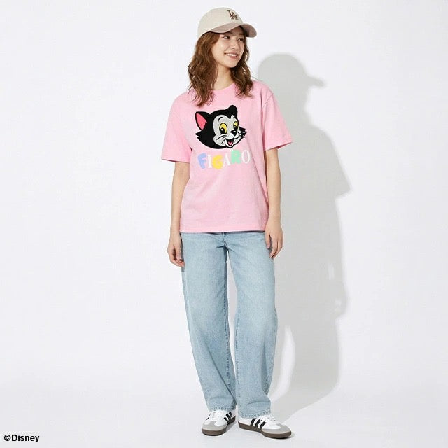 Japanese BDL x Disney parent-child print tops (80-150cm) for boys and girls (summer TOPS) 