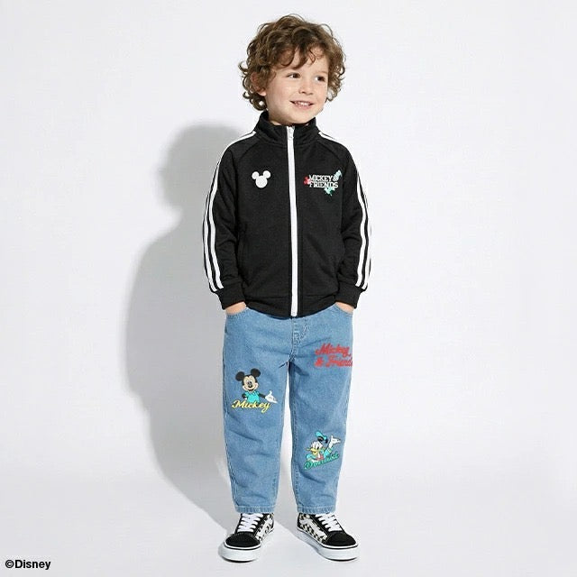 Japanese BDL x Disney parent-child print tops (80-150cm) for boys and girls (summer TOPS) 
