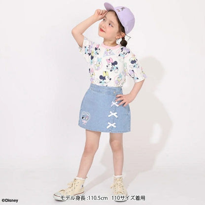 Japanese BDL x Disney parent-child print tops (80-150cm) for boys and girls (summer TOPS) 