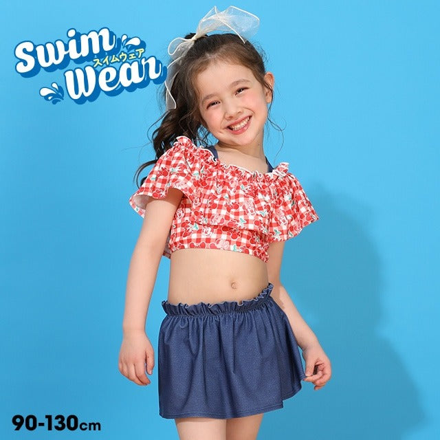 Japanese BDL x Disney parent-child print tops (80-150cm) for boys and girls (summer TOPS) 