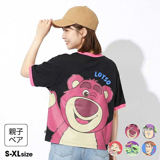 Japanese BDL x Disney parent-child print tops (80-150cm) for boys and girls (summer TOPS) 