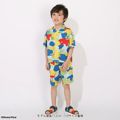 Japanese BDL x Disney parent-child print tops (80-150cm) for boys and girls (summer TOPS) 