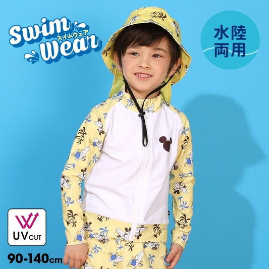日本童裝 BDL x Disney 防UV 水陸兩用 米奇外套 90-140cm 男童款 OUTERWEAR 夏季 夏日玩水泳衣特輯