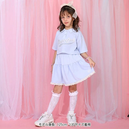 日本童裝 BDL Polo上衣及短裙套裝 90-140cm 女童款 夏季 TOPS SKIRTS